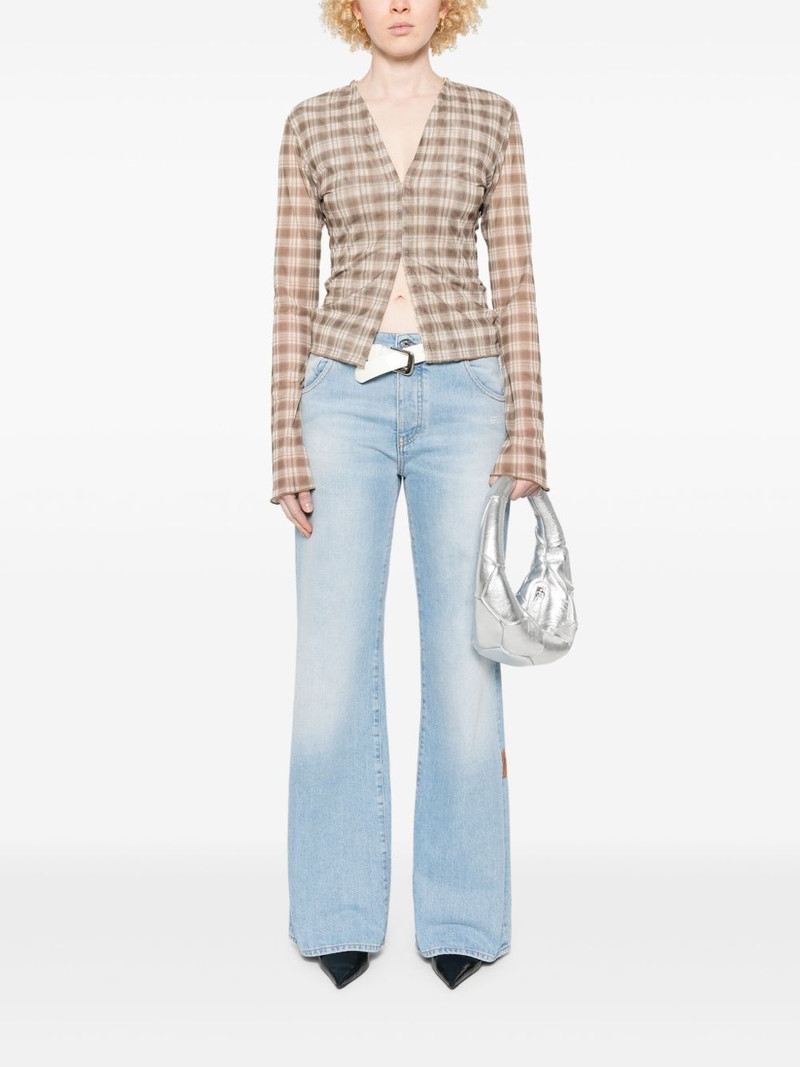 Off-White wide-leg jeans outlook