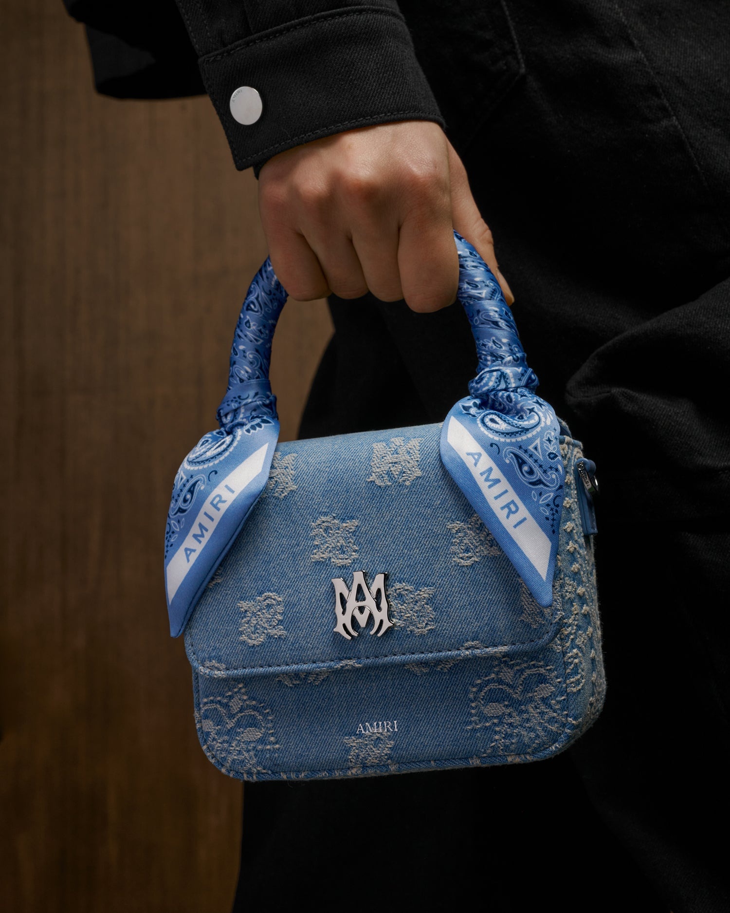 WOMEN'S DENIM BANDANA MICRO MA BAG - 2