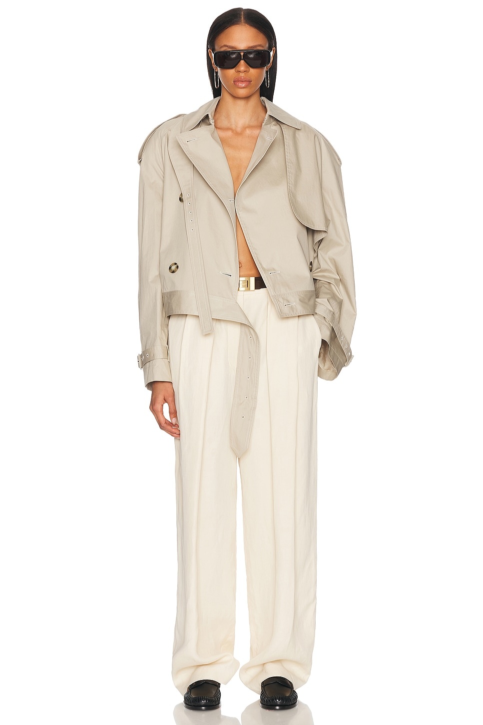 Linen Balloon Trouser - 5