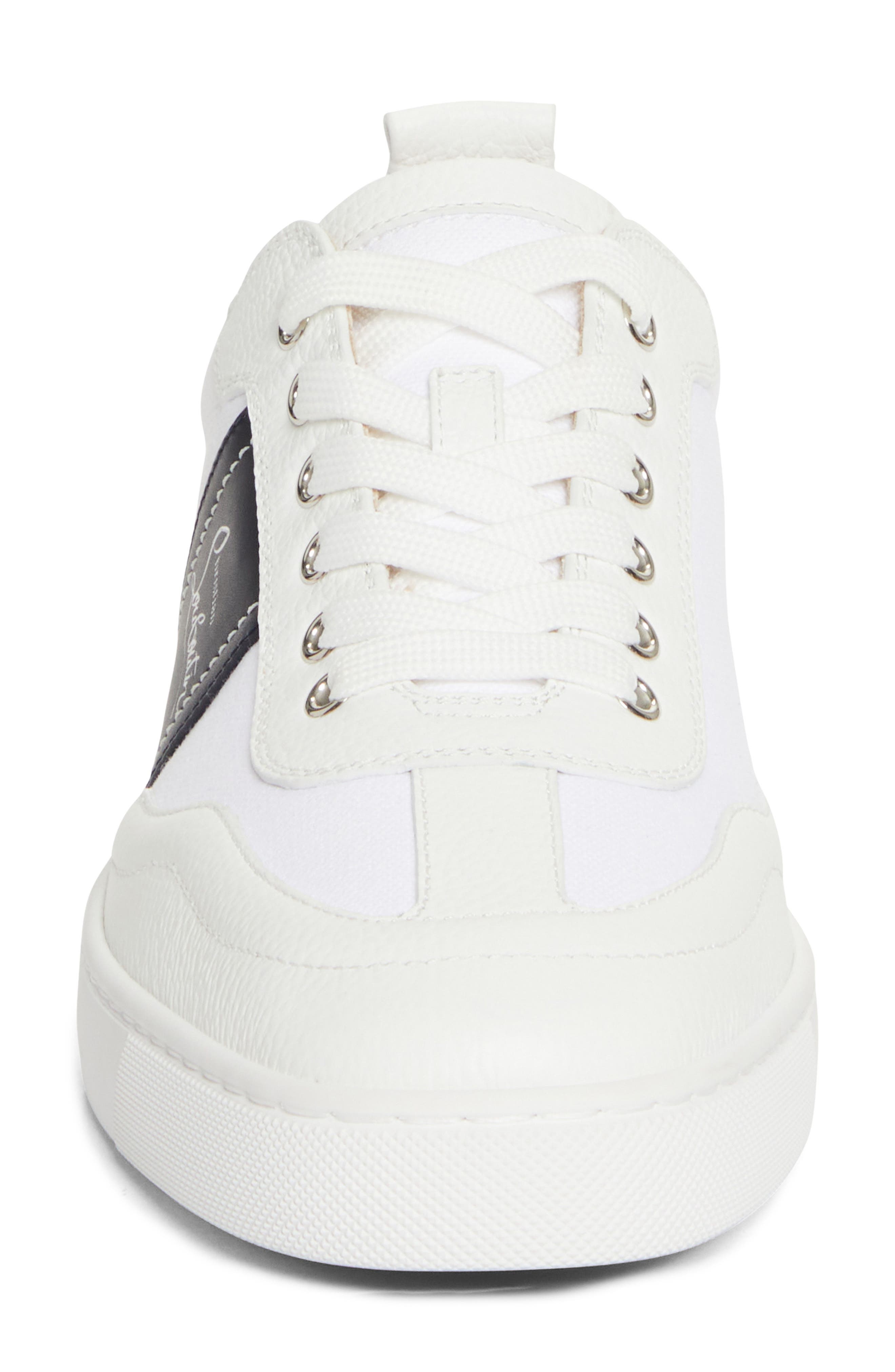 Christian Louboutin Retero Sneaker in White/Marine at Nordstrom - 4