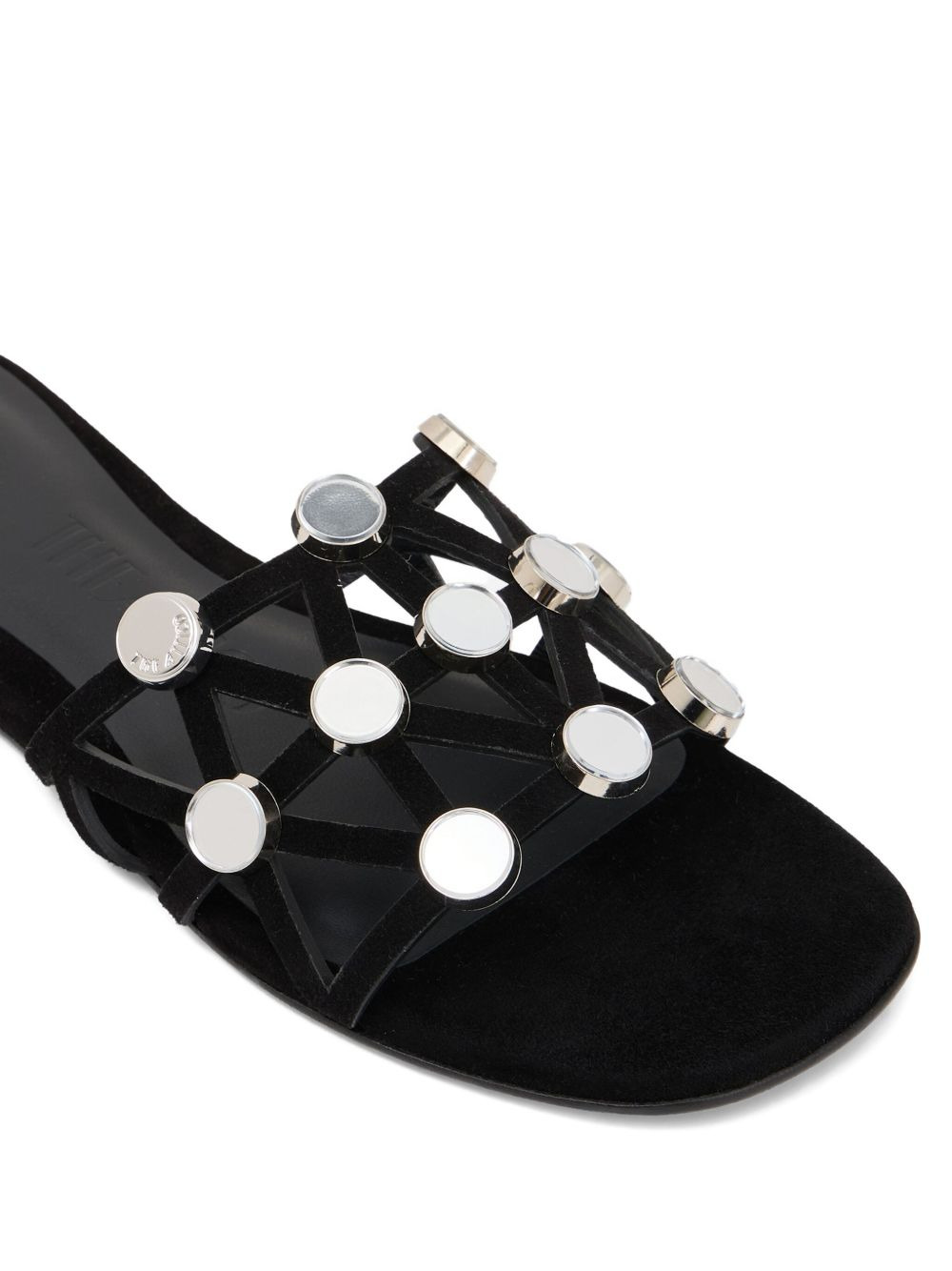 grid studded flats - 4