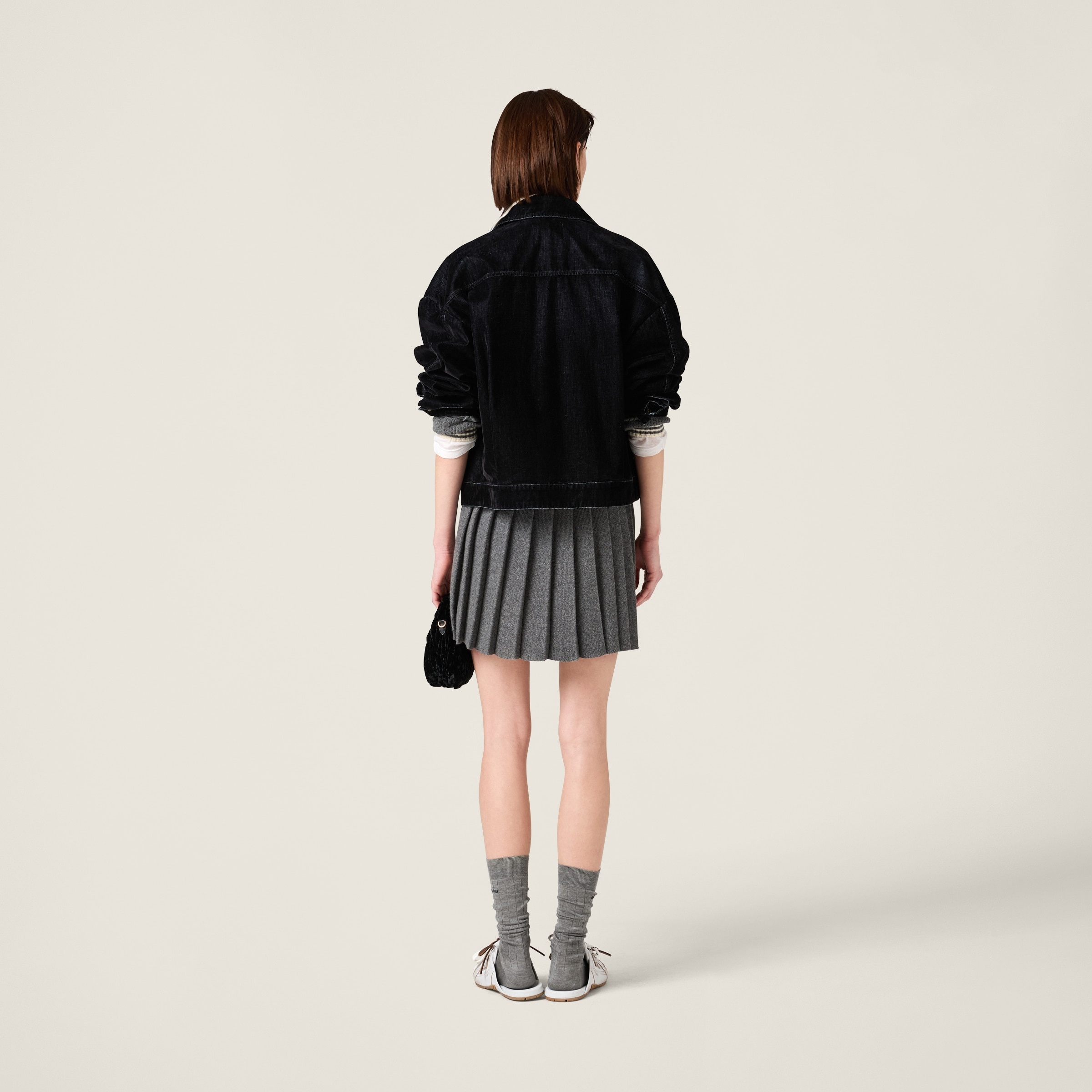 Wool and cashmere skirt - 3