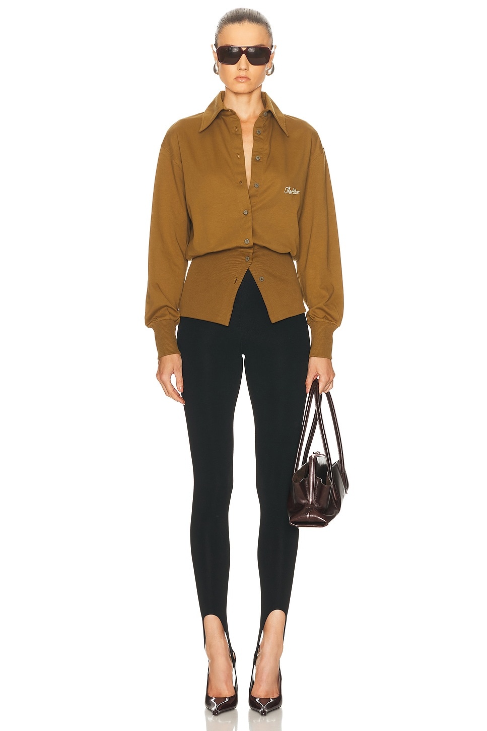 Light Button Down Top - 4