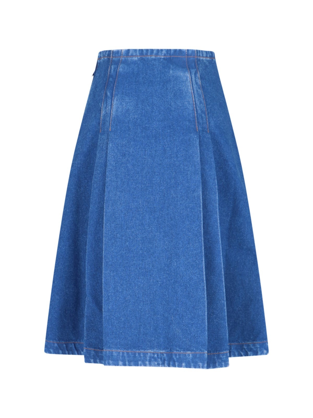 DENIM MIDI SKIRT - 2