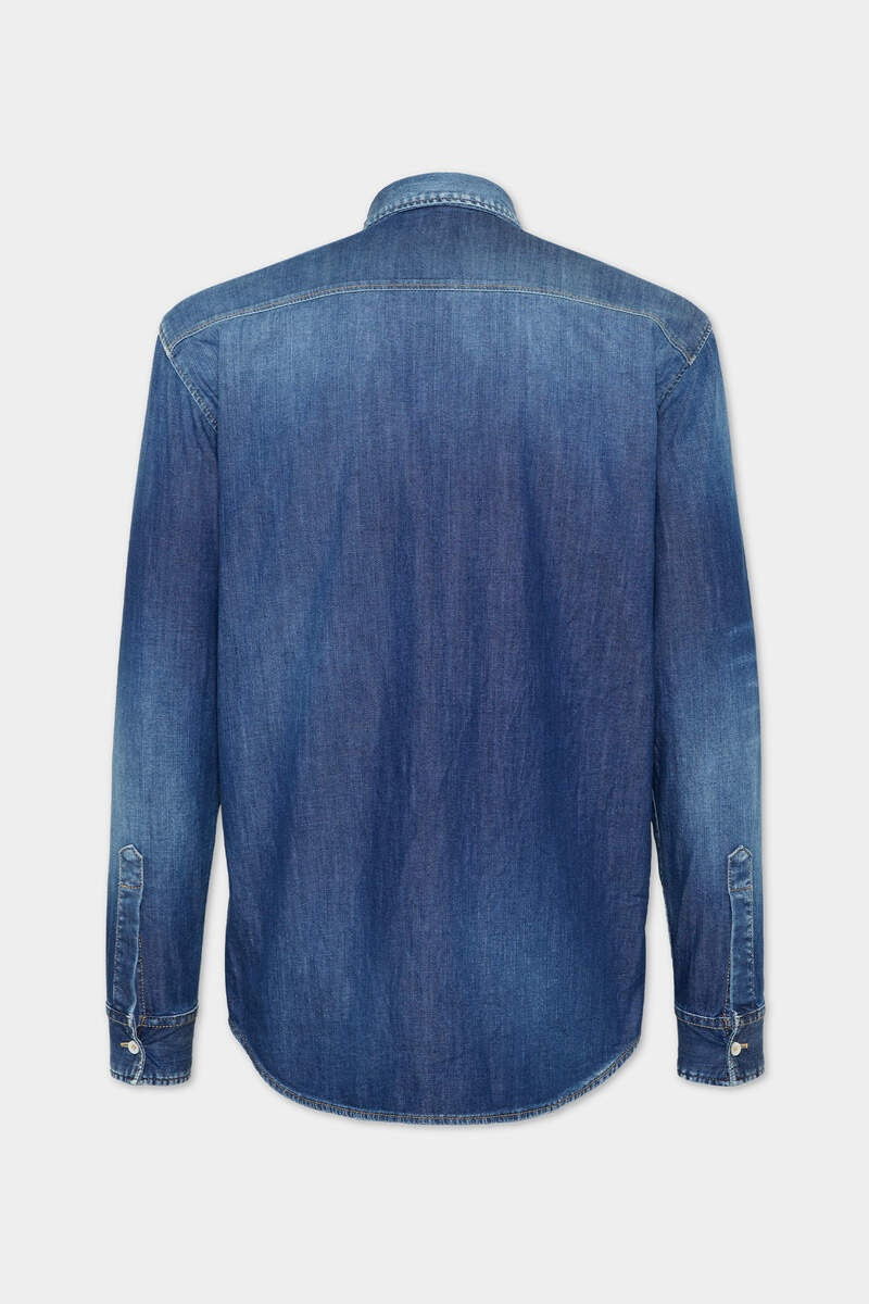 DSQUARED2 DARK WASH RELAX DAN B.D. SHIRT outlook