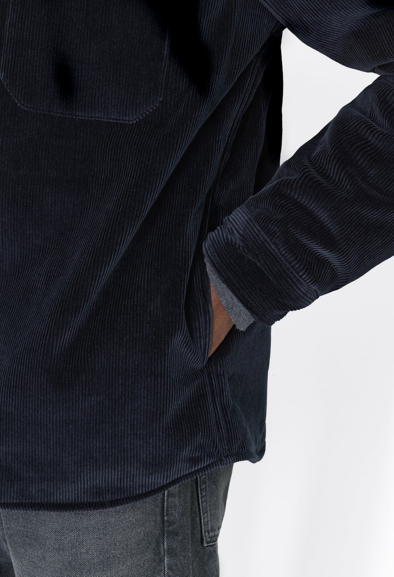 CORDUROY PADDED OVERSHIRT 7