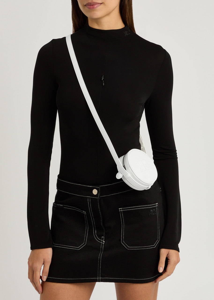 Courrèges Reedition Leather Cross-body bag - 5