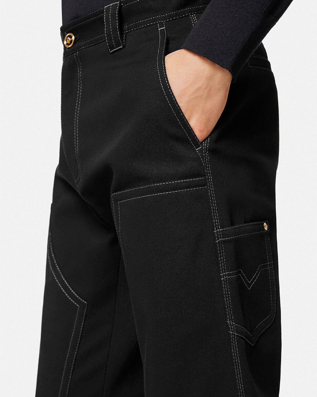 Wide-Leg Trousers - 5