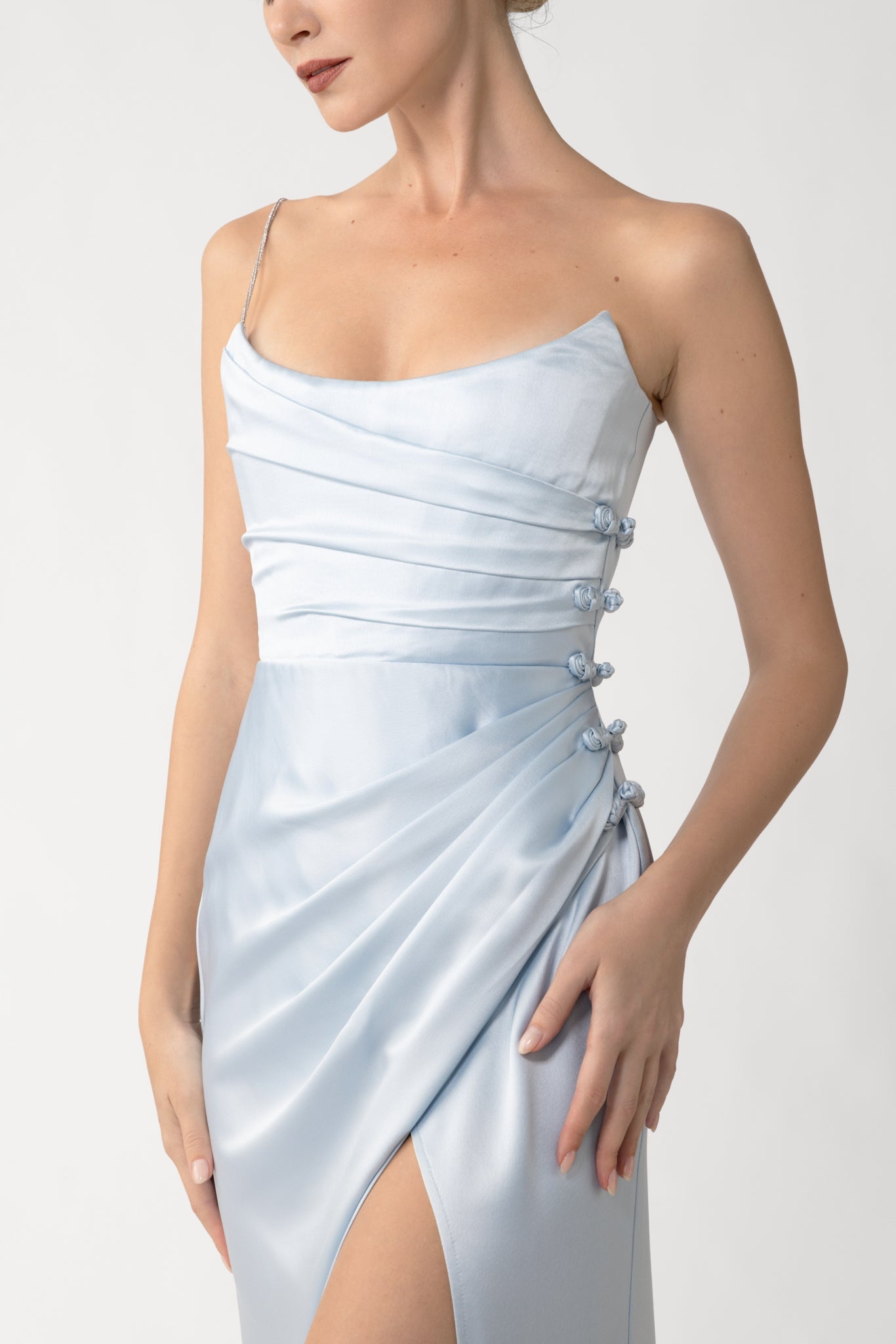 PRU SATIN GOWN - 2