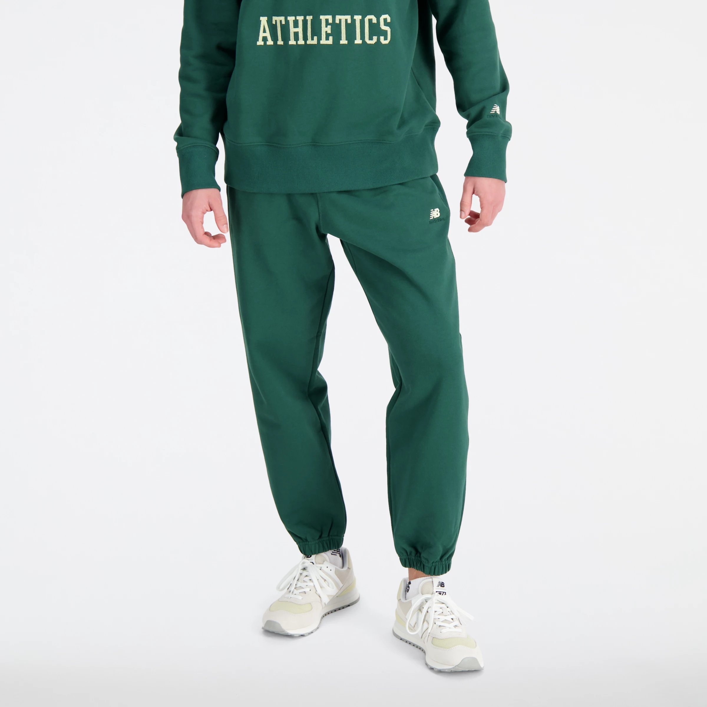 New Balance Athletics Remastered French Terry Sweatpant, MP31503_NWG