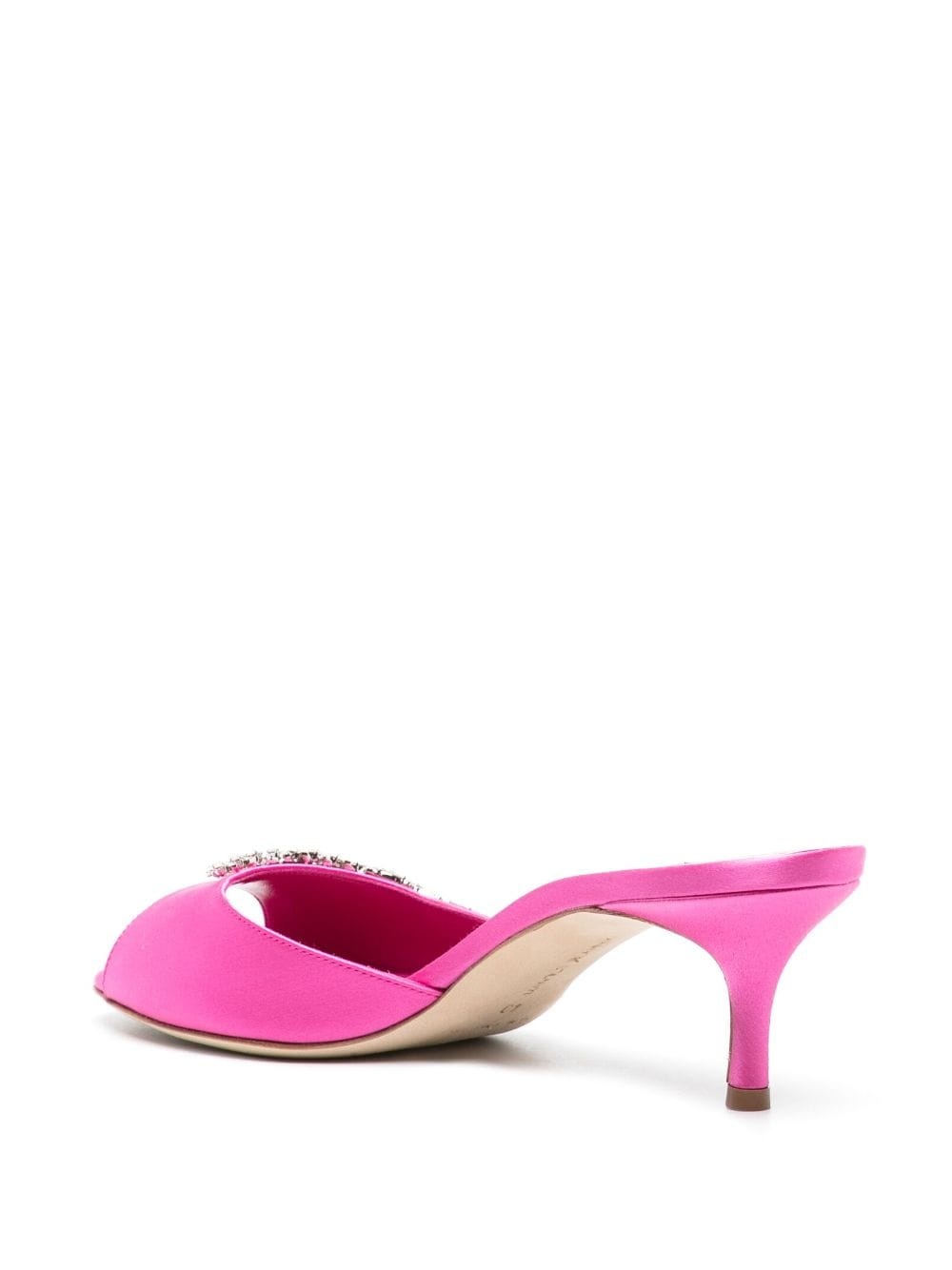 Lumana 50mm satin mules - 3