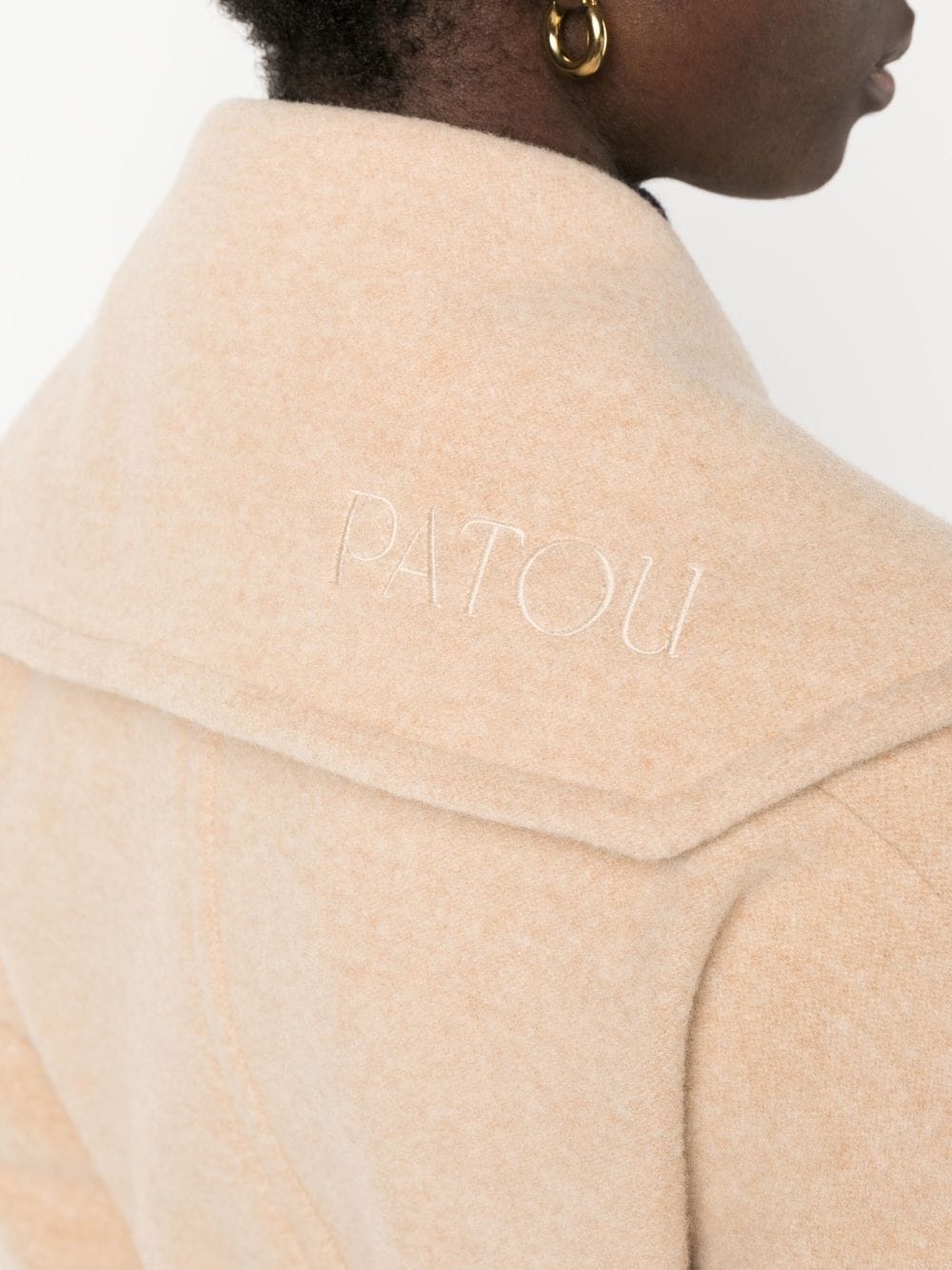 Maxi single-breasted coat - 5