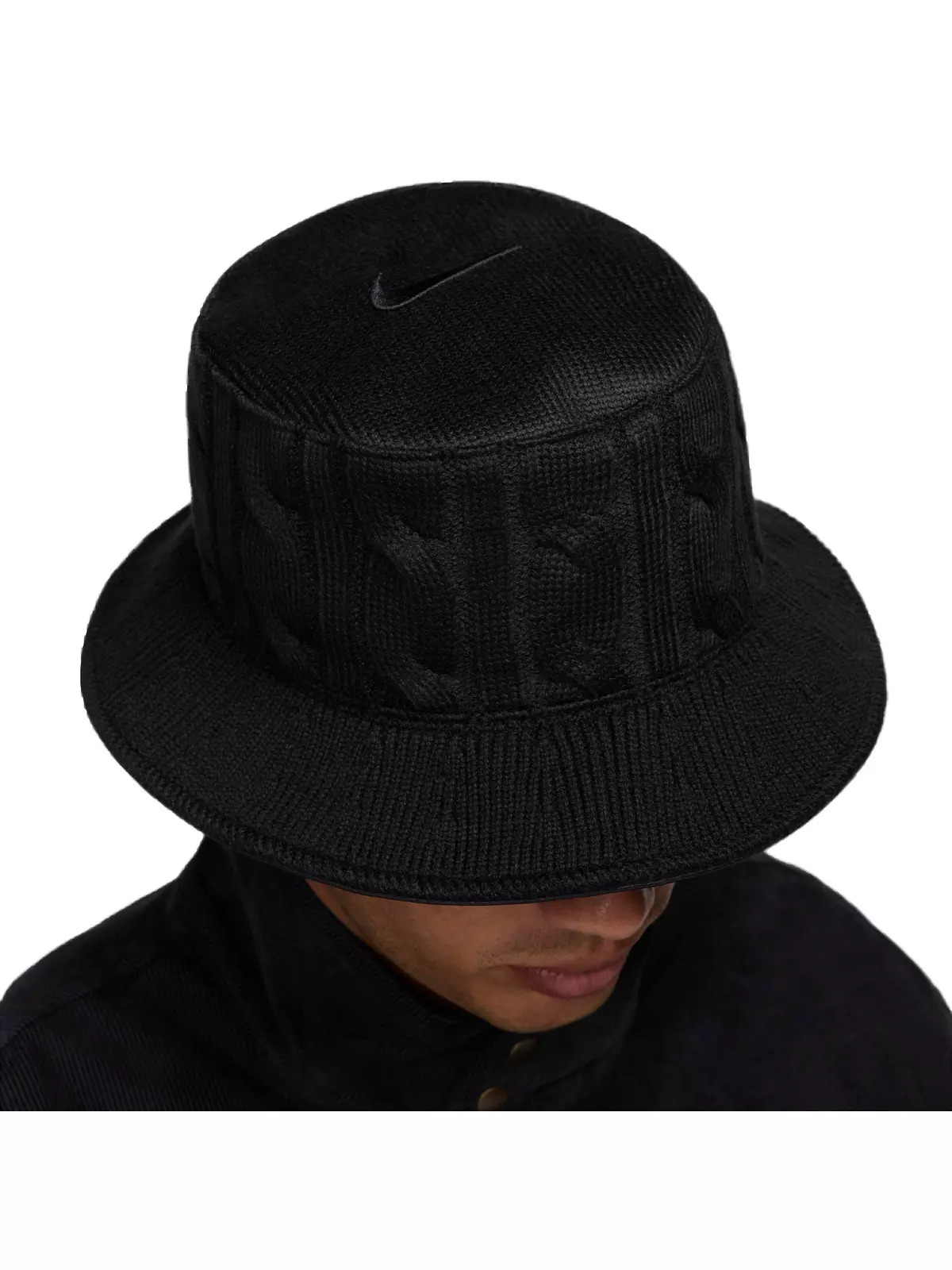 Adult Apex Reversible Bucket Hat-Black - 4