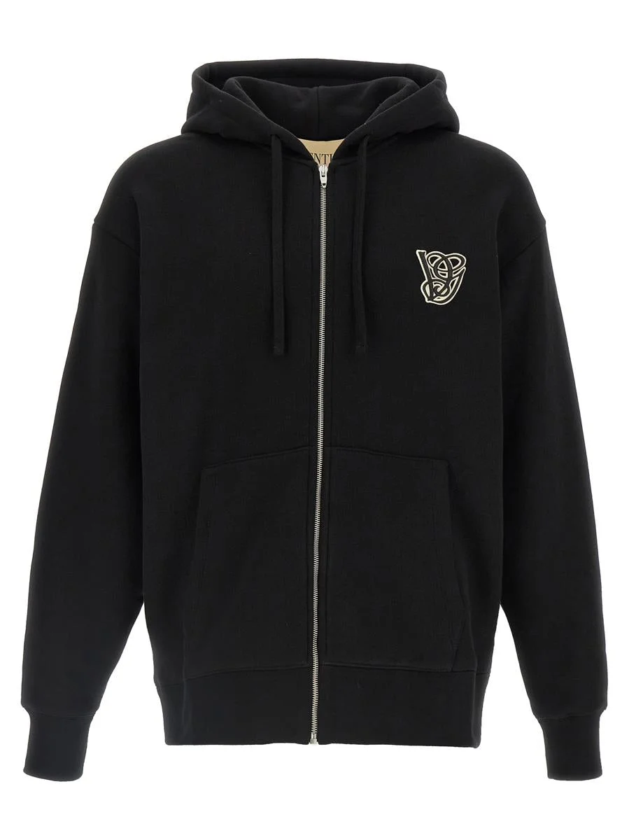 Valentino Garavani Valentino Garavani Hoodie Vg Patch - 1