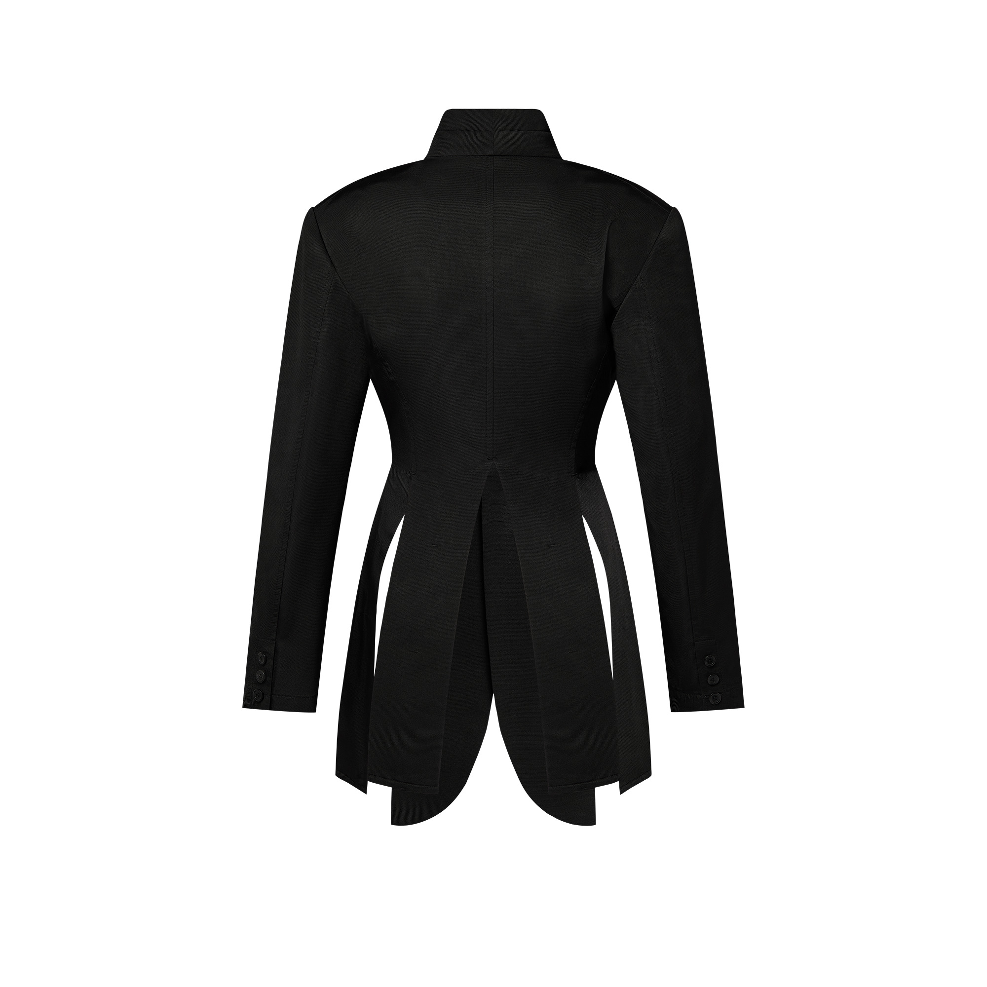 Jewel Button Frock Jacket - 3