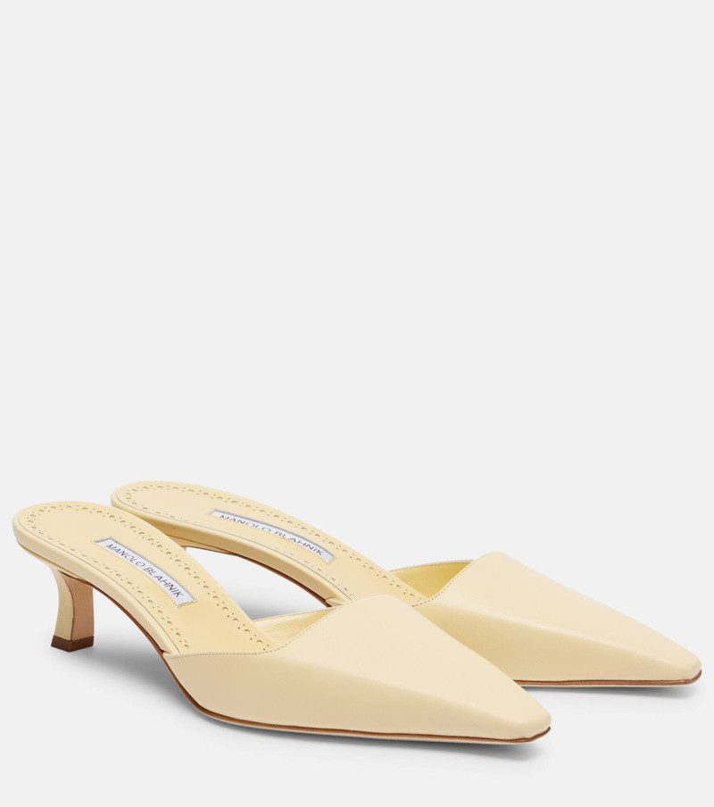 Moiramu leather mules 1