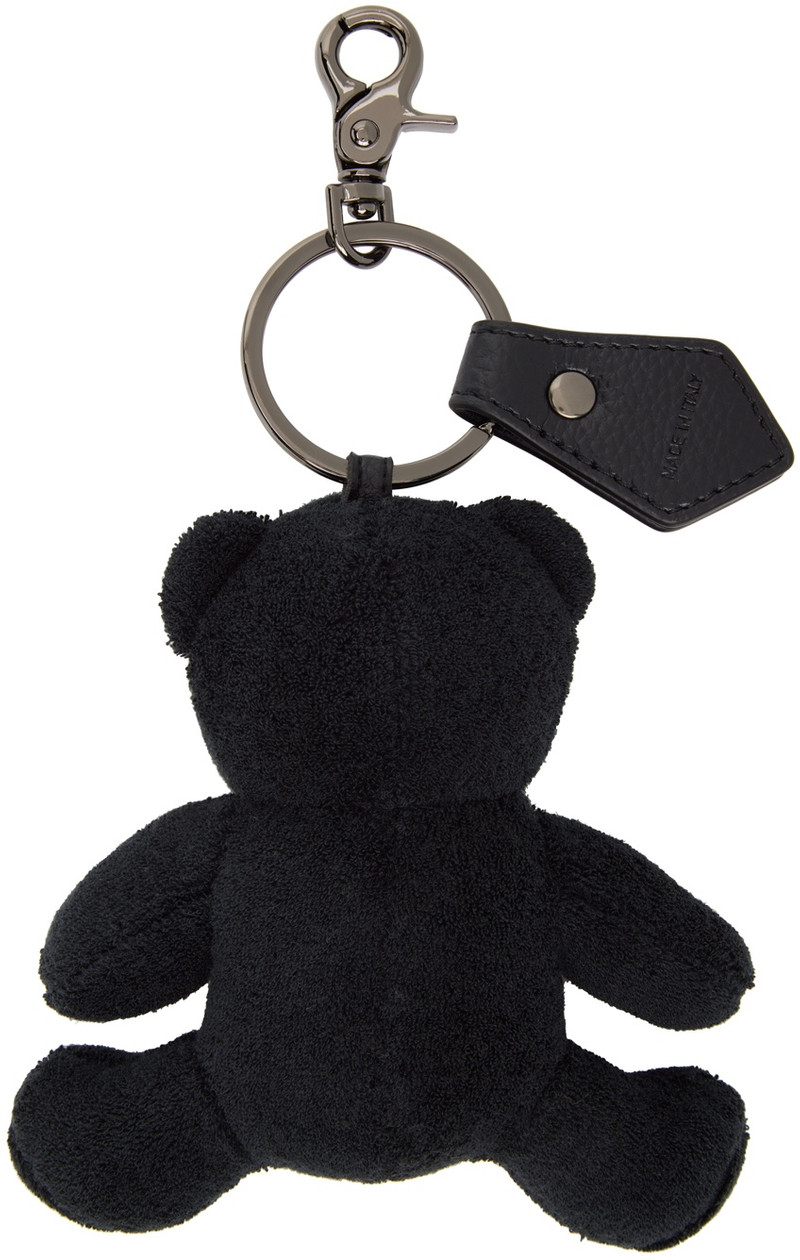 Vivienne Westwood Black Teddy Keychain outlook