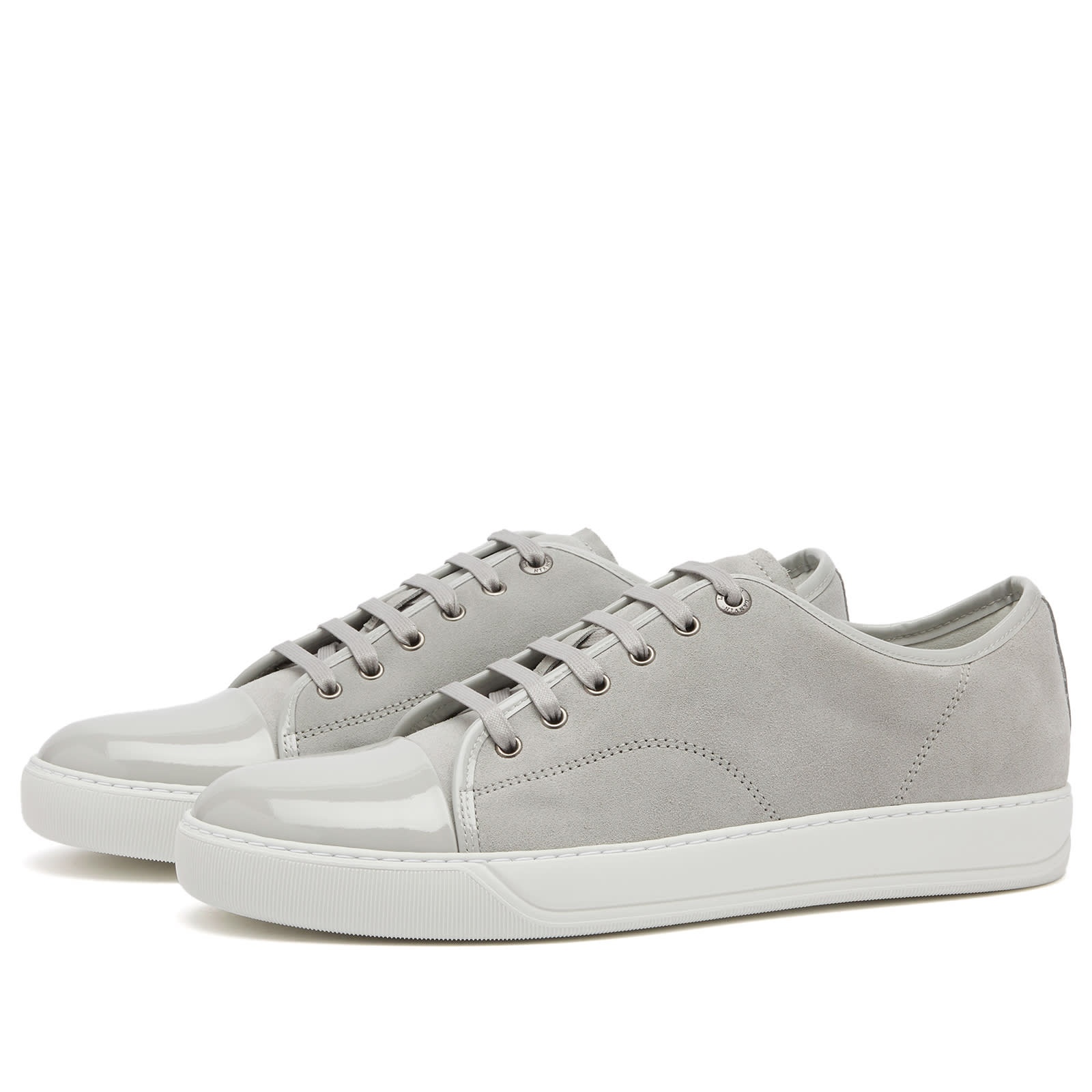 Lanvin DBB1 High Shine Toe Cap Sneaker - 2