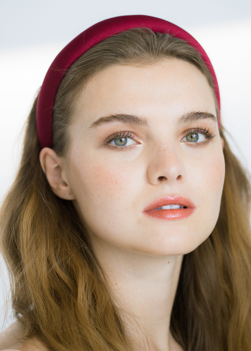 Jennifer Behr Tori Headband in Satin outlook