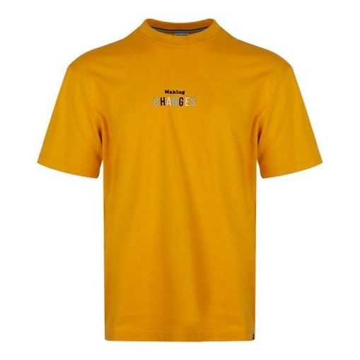 PUMA Printed Short Sleeve TEE Men Gold 597337-25 - 1