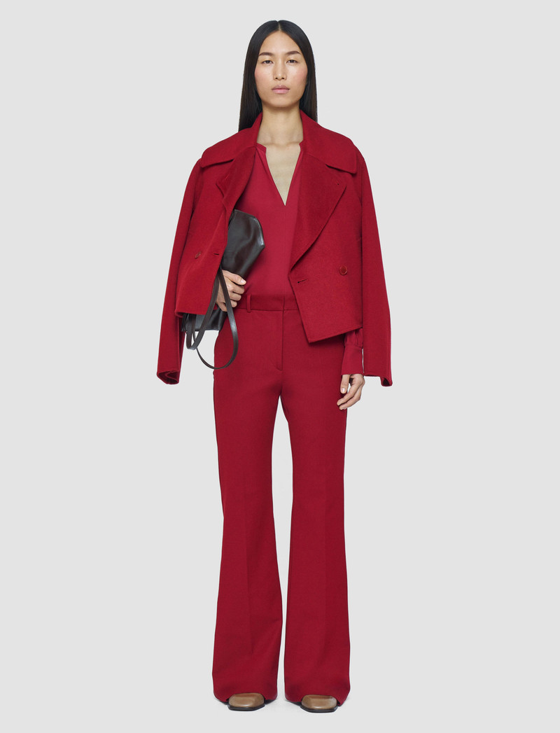 JOSEPH Tafira Gabardine Stretch Trousers outlook