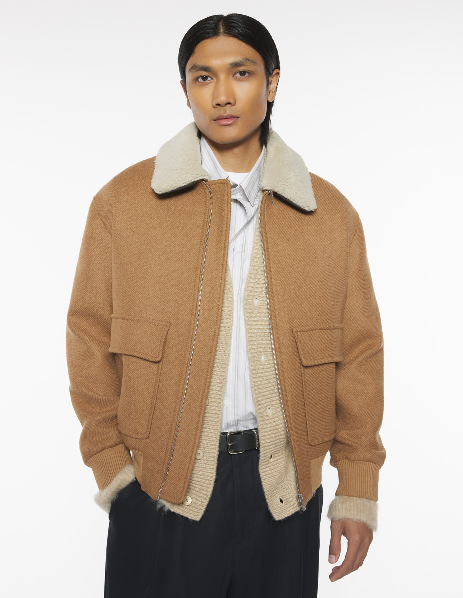 SHEARLING COLLAR JACKET - 3
