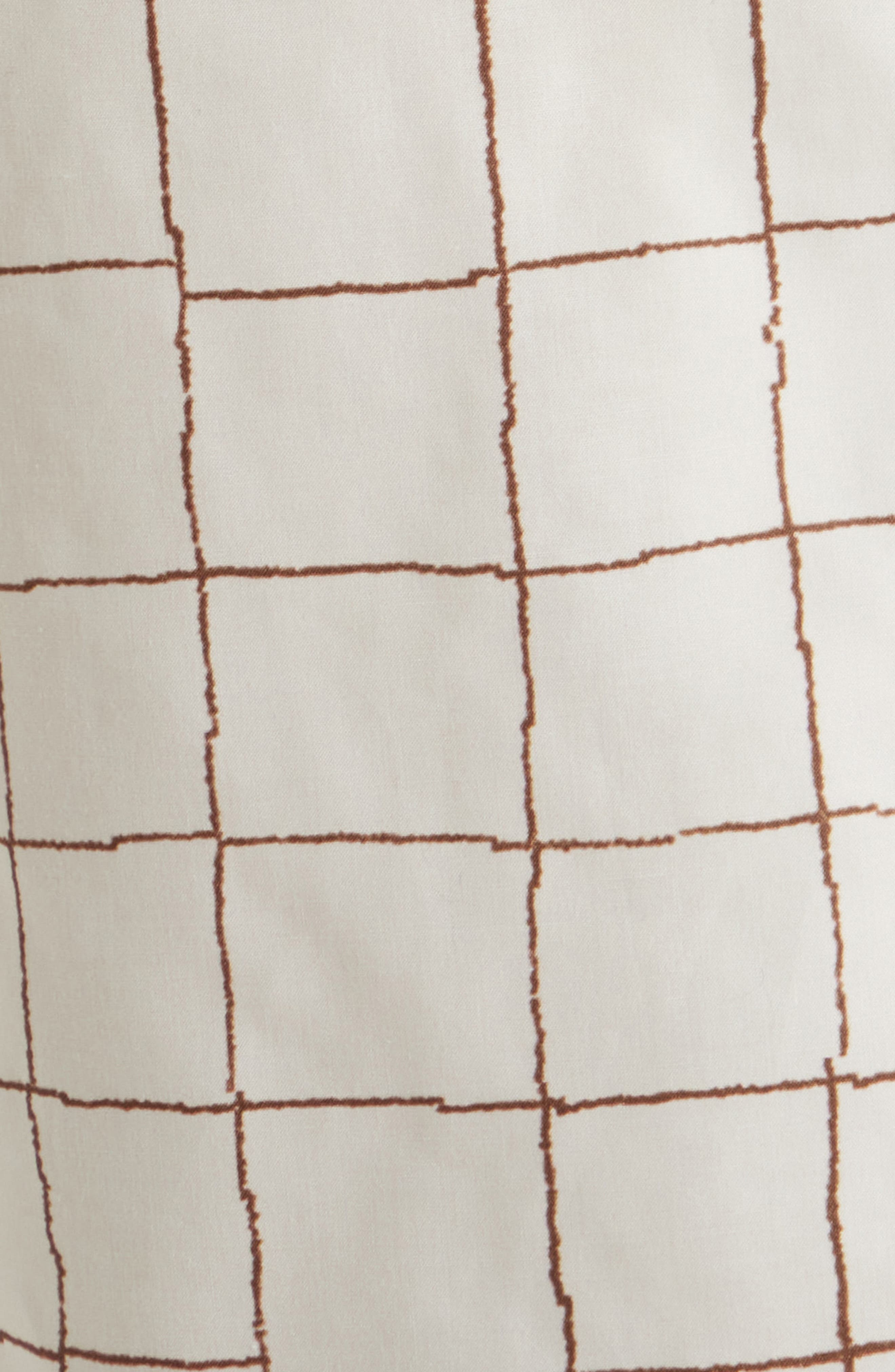 FRAME Geo Print Cotton Camp Shirt in Cream Multi at Nordstrom - 5