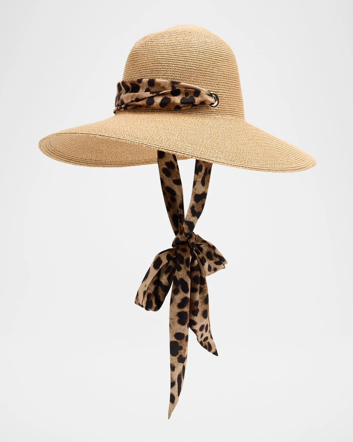 Cassidy Paper Hat W/ Scarf - 1