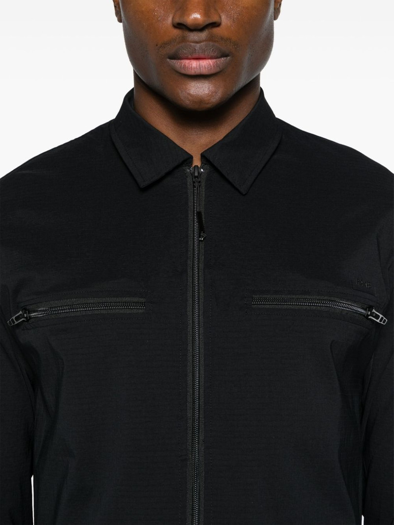 Kano crinkled-finish overshirt 6
