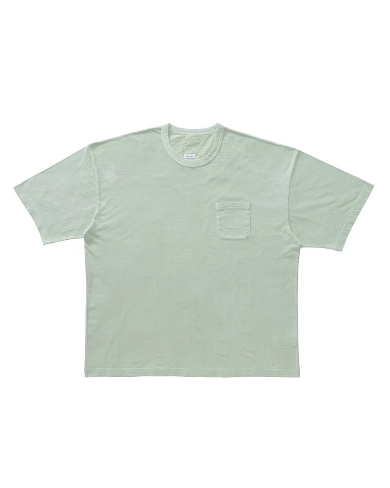 MONDO TEE S/S DMGD LT.GREEN - 1