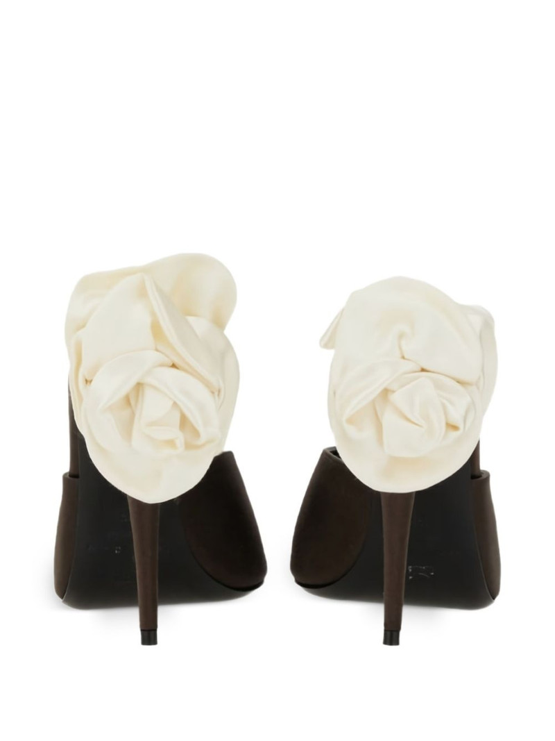 MAGDA BUTRYM pearl-embellished pointed-toe mules outlook