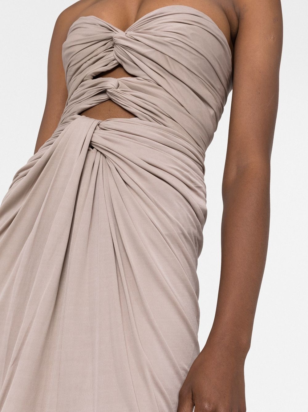 cut-out mini dress - 3