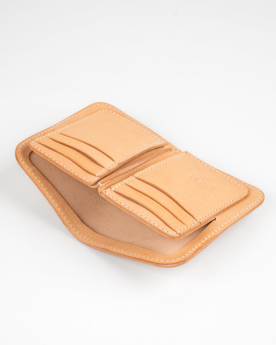 OGL BRAVE HORSEHIDE MID WALLET - NATURAL - 2