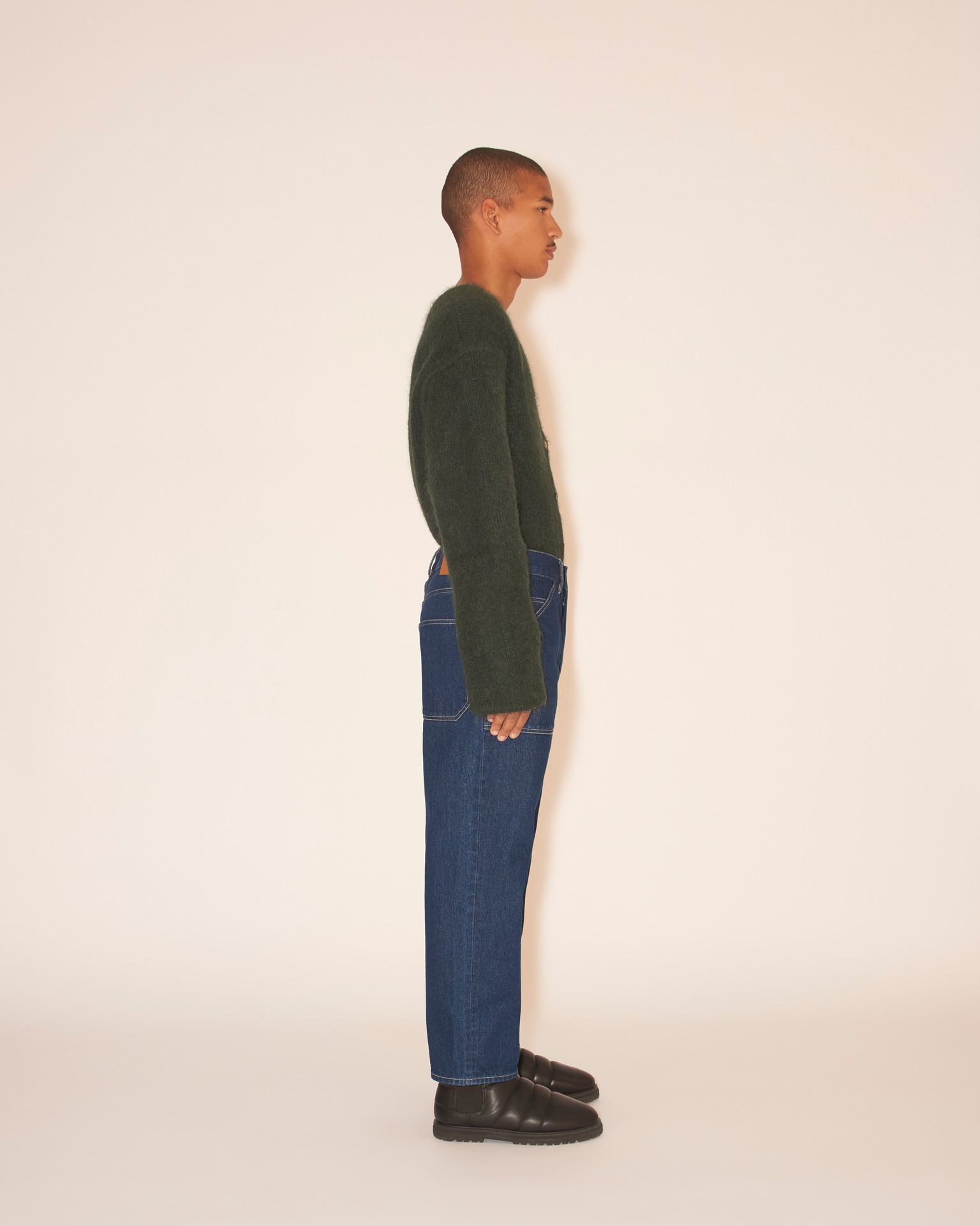 JASPER - Workwear jeans - Eco indigo - 4