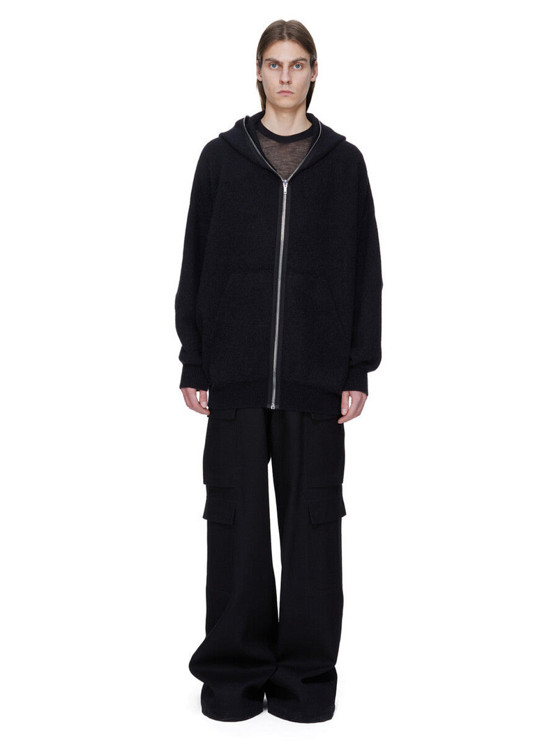 Rick Owens Black Concordians Cargobelas Cargo Pants outlook