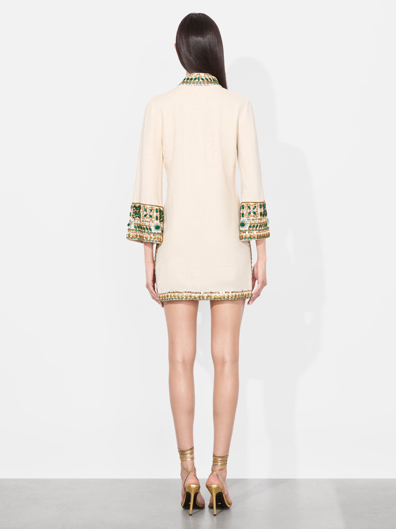 Alice + Olivia ELEONORA EMBELLISHED TUNIC DRESS outlook