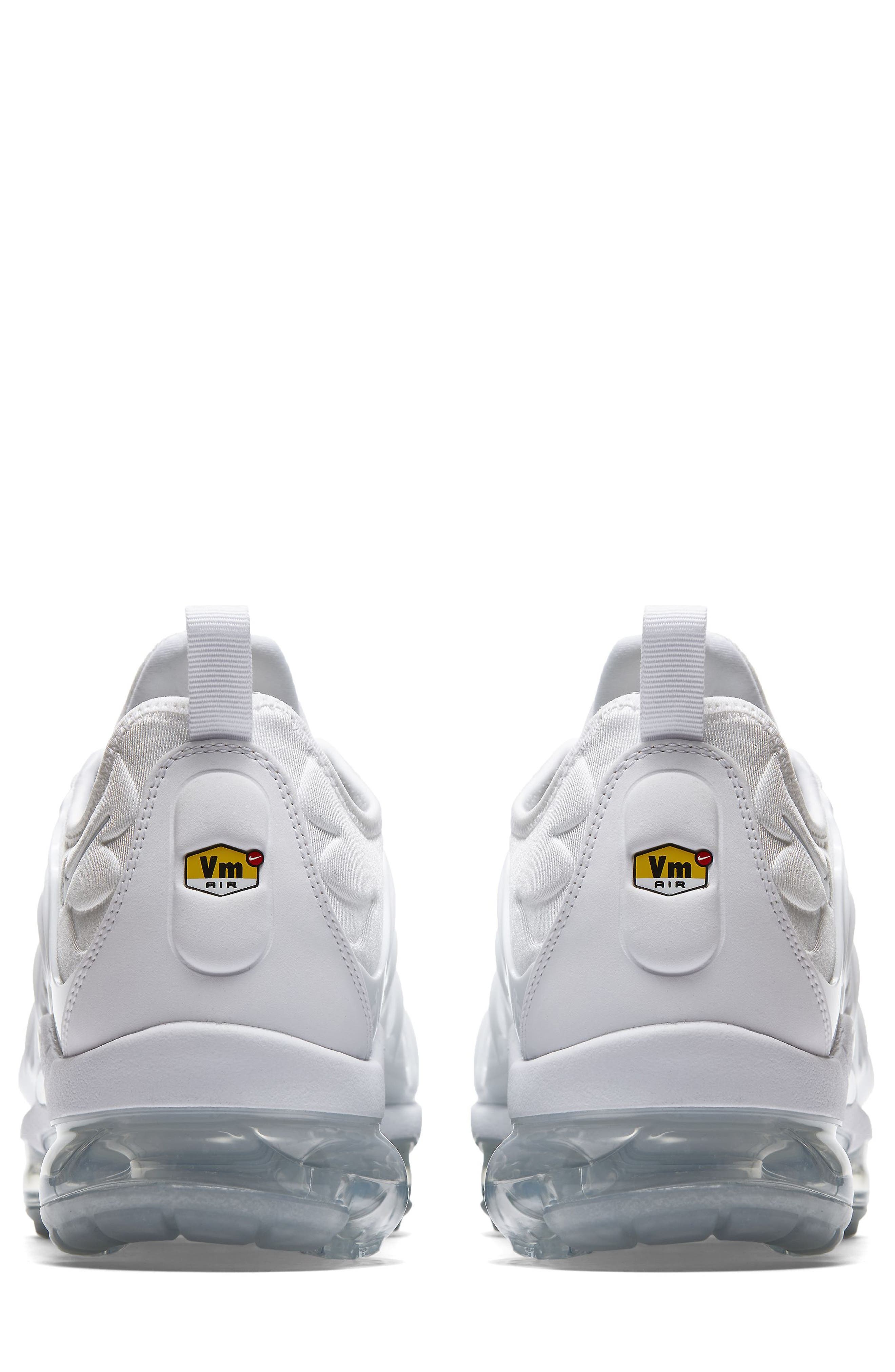 Nike Air VaporMax Plus Sneaker in White/White/Pure Platinum at Nordstrom - 2