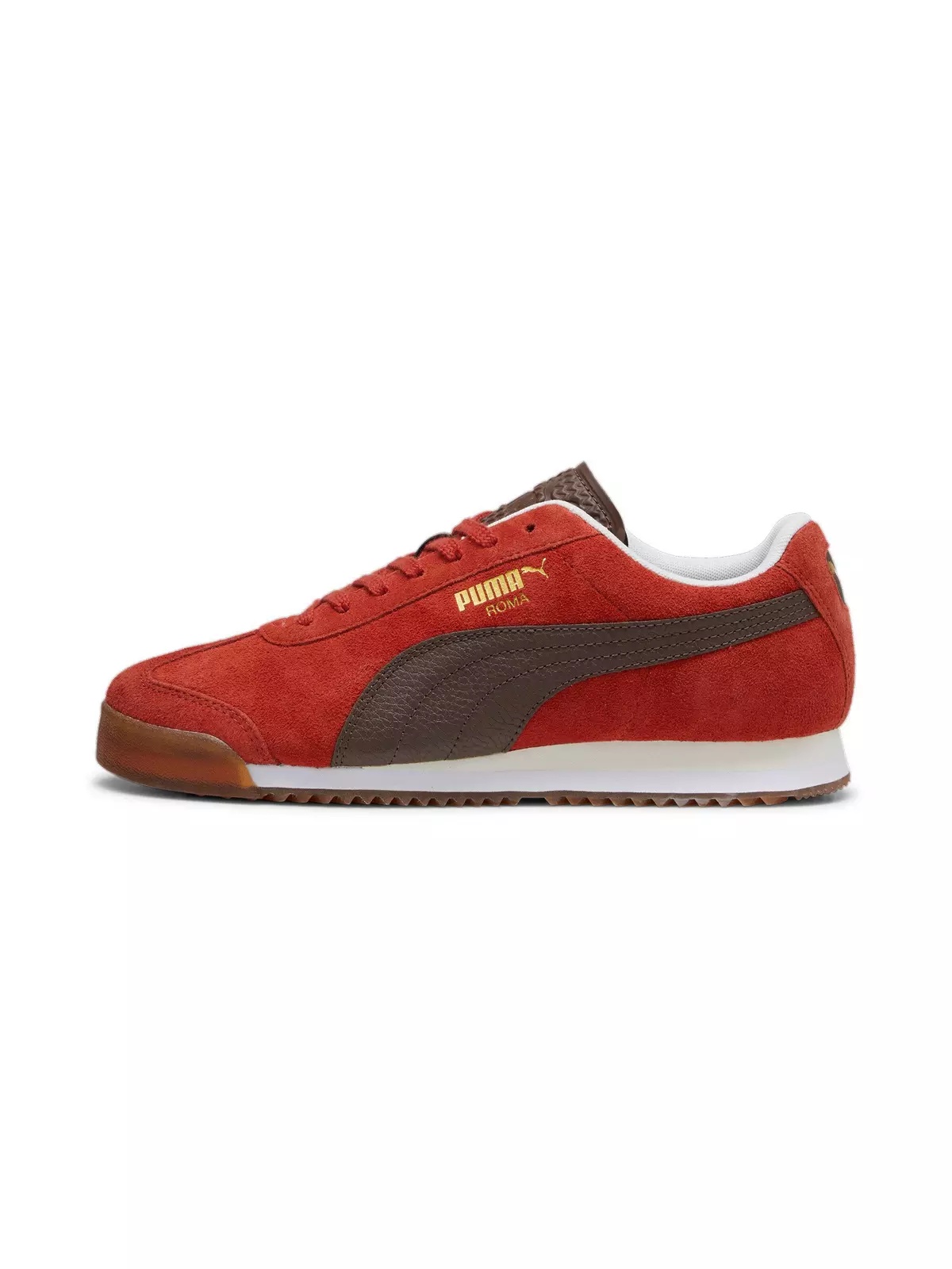 PUMA Roma Suede "Mars Red/Espresso Brown/Gum" Men's Shoe - 3