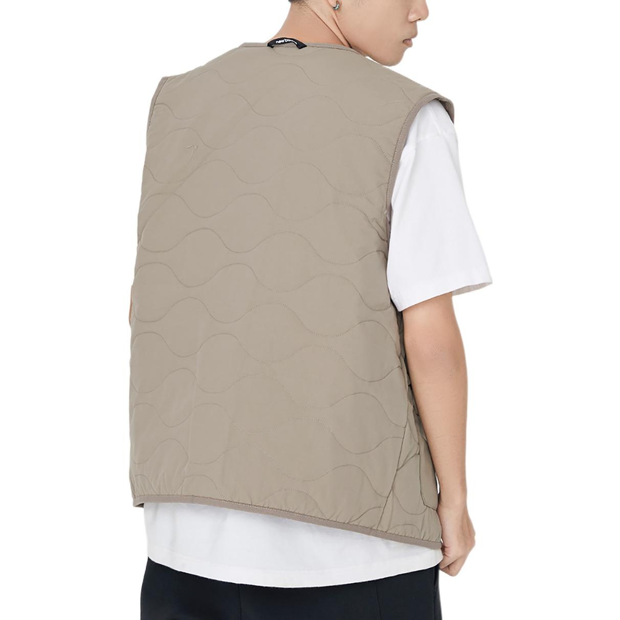 New Balance Detachable Hooded Two-In-One Woven Solid Jacket 'Khaki' AMJ23315-DRI - 9