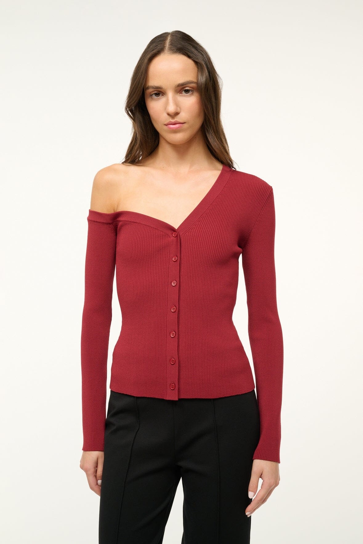 STAUD CRAFTSMAN SWEATER SYRAH - 2