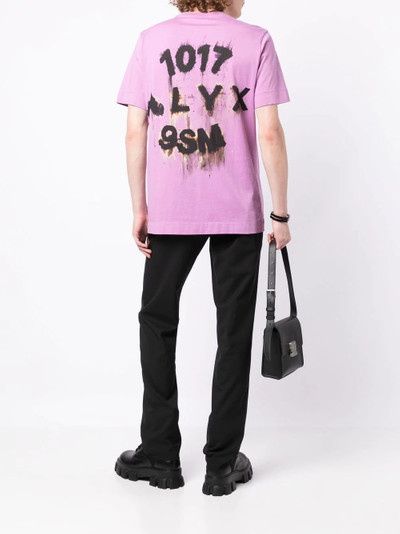 1017 ALYX 9SM logo-print short-sleeve T-shirt outlook