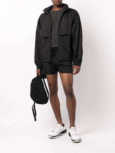 Alexander Wang monogram zip-up windbreaker outlook