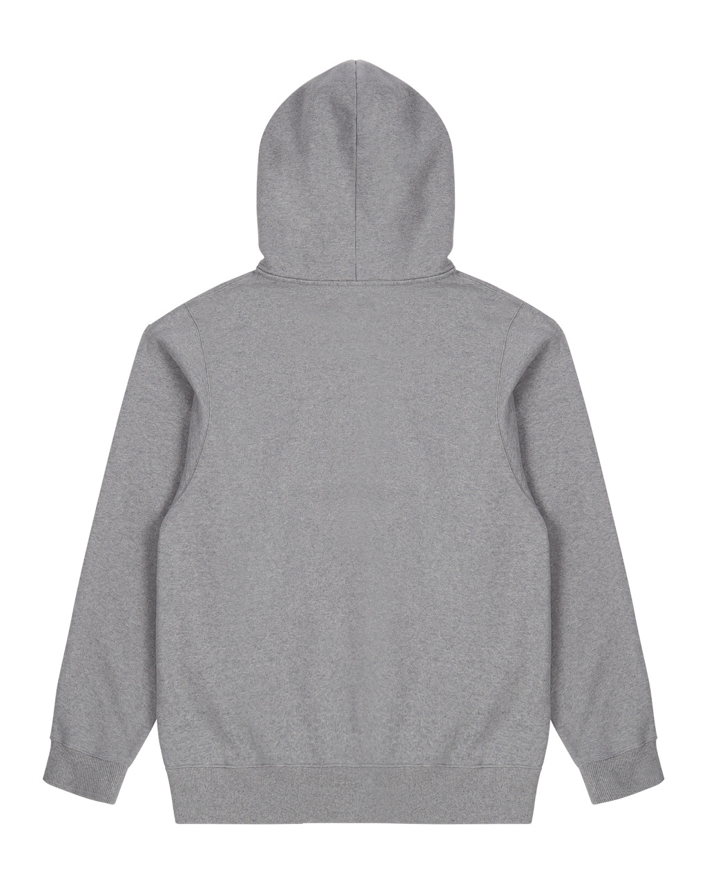 GREY BOXY PULLOVER HOODIE - 2