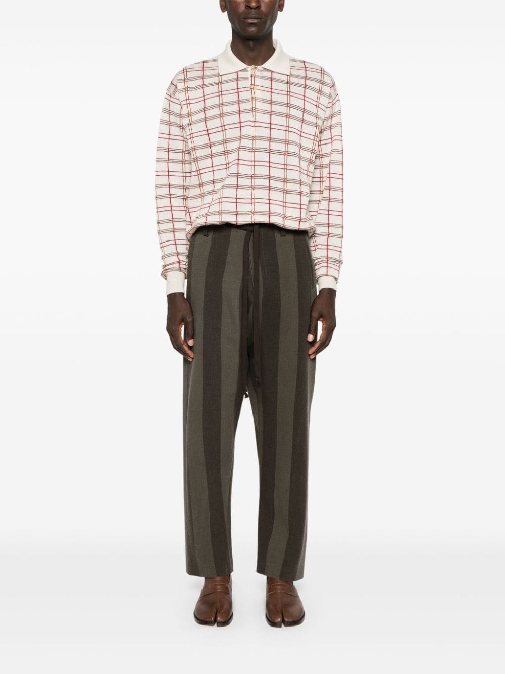 striped trousers - 2