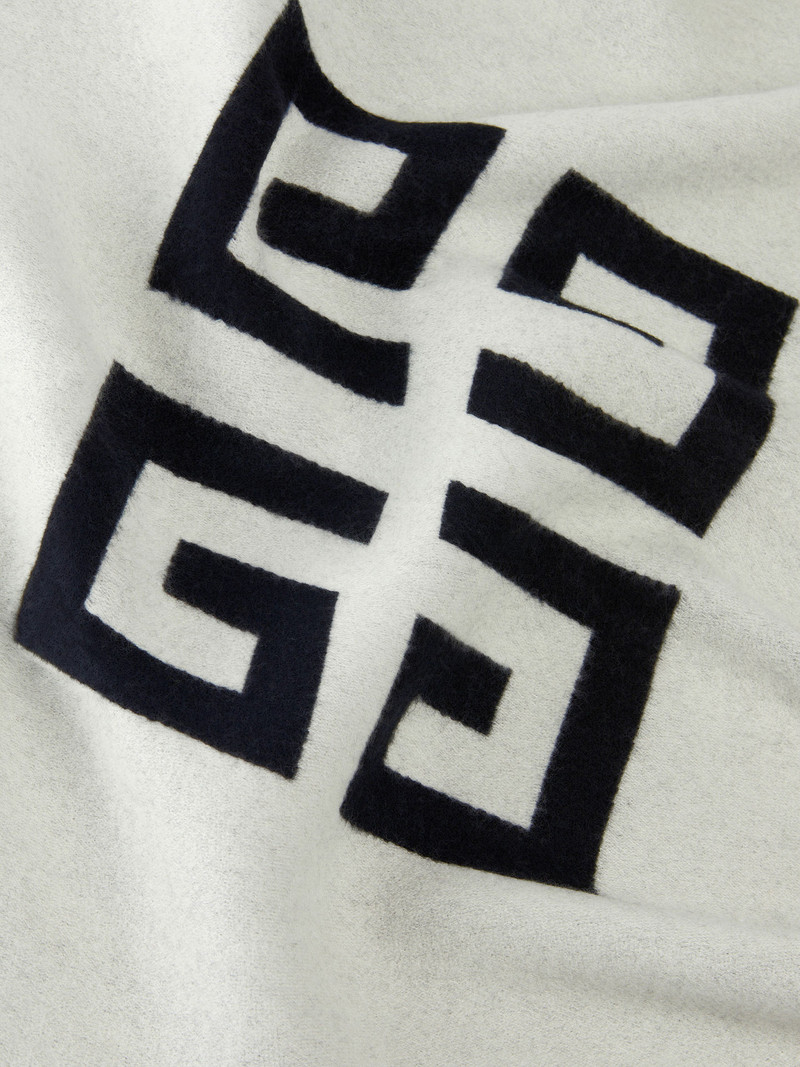 4G DOUBLE SIDED SCARF IN WOOL 3