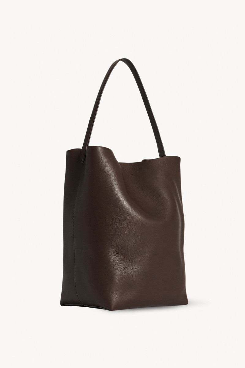 The Row Large N/S Park Tote Bag in Leather outlook