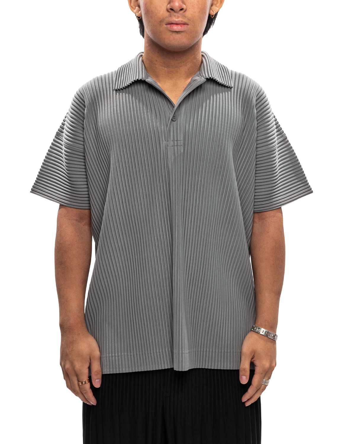 MC May Polo Shirt SS24 Warm Grey (no.17) - 1