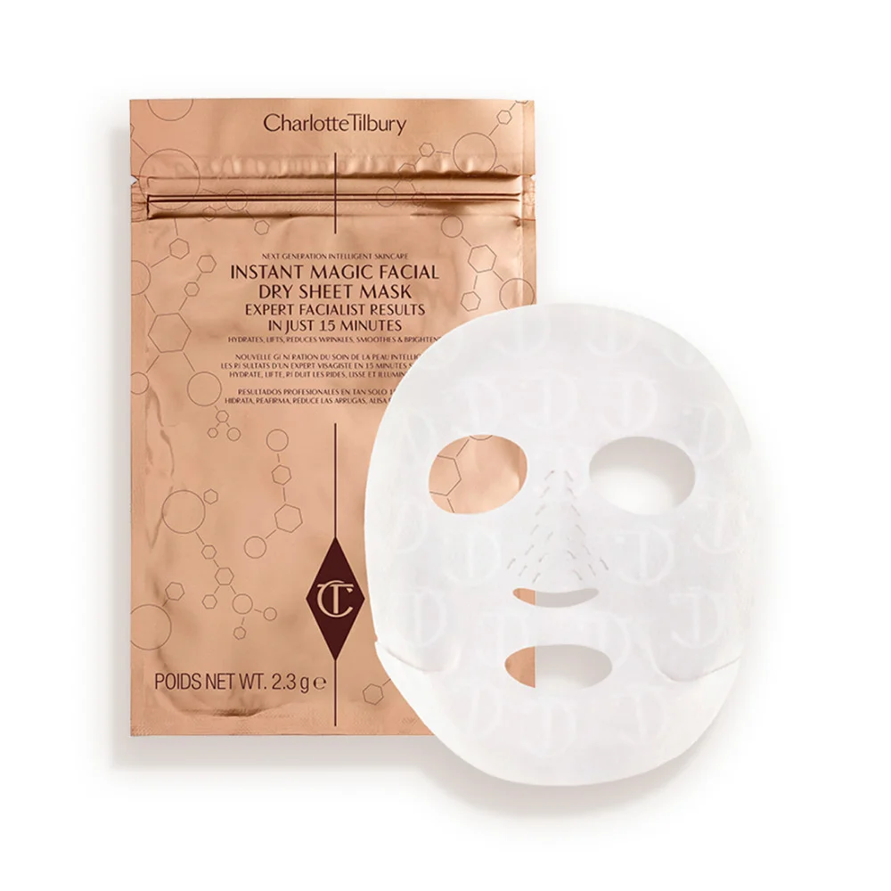 INSTANT MAGIC FACIAL MASK - DRY SHEET MASK SINGLE MASK - 1