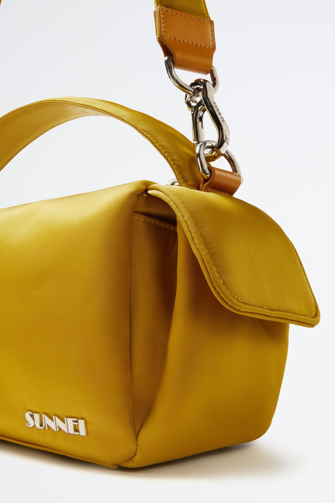 MUSTARD NYLON LABAULETTO BAG - 4