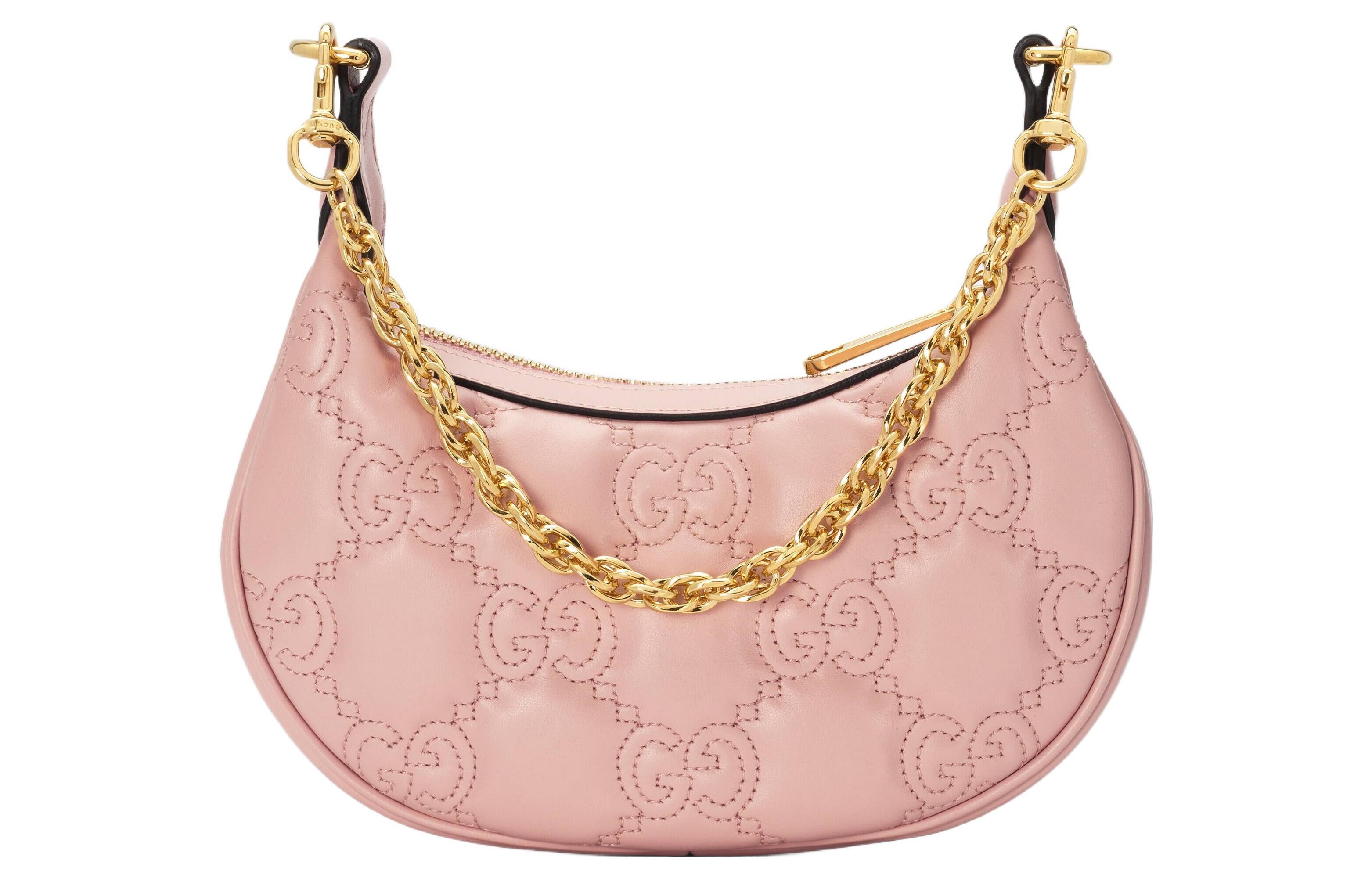 (WMNS) Gucci GG Matelasse Mini Bag 'Light Pink' 739736-UM8IG-5909 - 4